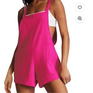 Shinestar Light Pink Shorts Romper